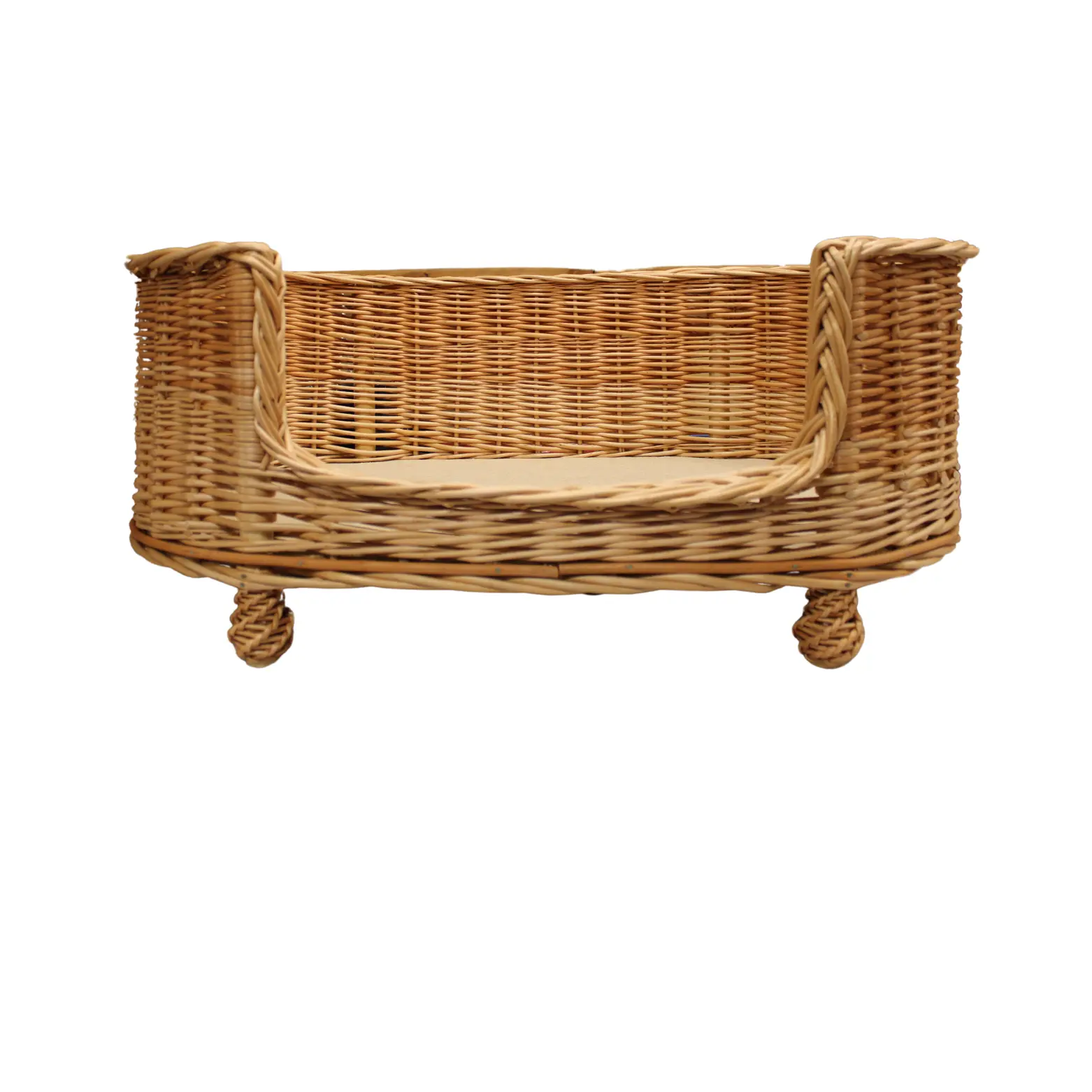 Mellem hundeseng på ben m. pude: 78x48 cm. - Billede 2