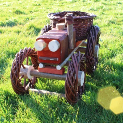 Alternative view of Traktor i flet-havepynt