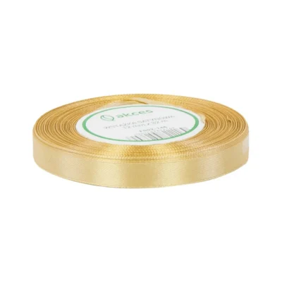 Satinbånd Guld - 12 mm x 32 meter