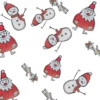 Cellofan jul - Decembermotiv 60 cm X 50 m. - Billede 2