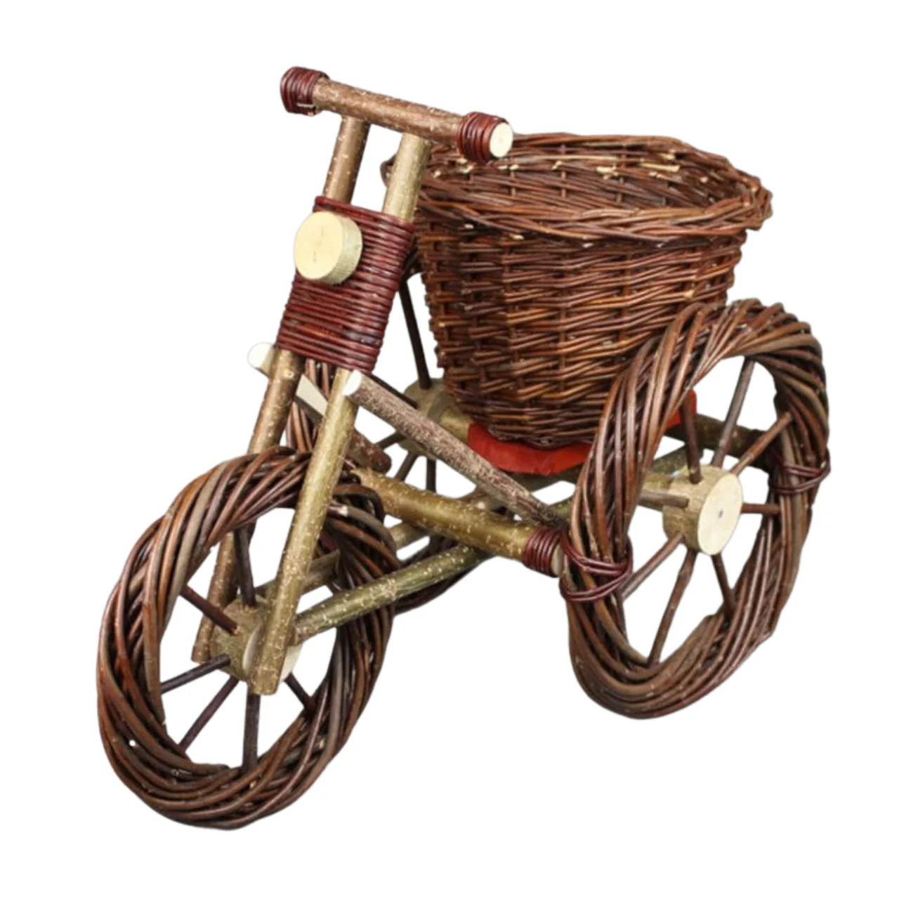 Lille cykel i flet, mørk