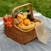 XL picnickurv i flet - Billede 2